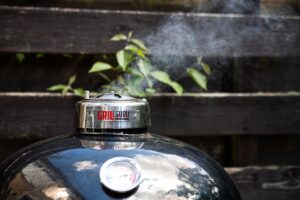 Eerste kamado gebruik