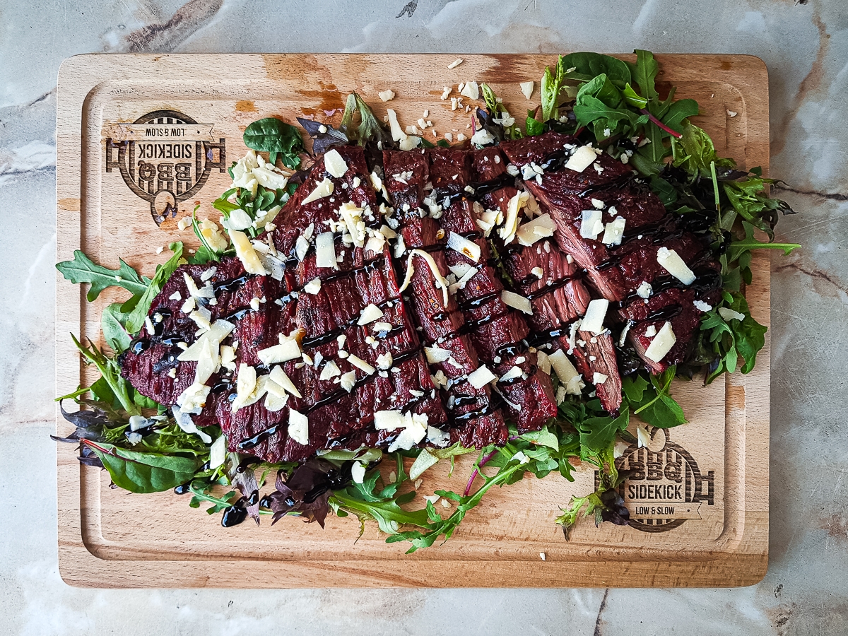 Bavette BBQ: Smakelijke Bavette met Parrano