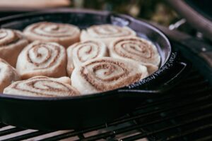 ongebakken Cinnamon rolls