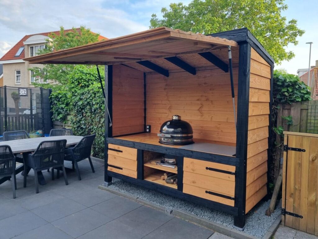 buitenkeuken bouwen - resultaat