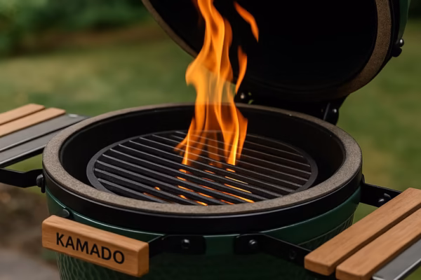 kamado inbranden