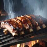 Varkensvlees bereiden op de barbecue