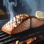Vis bereiden op de barbecue
