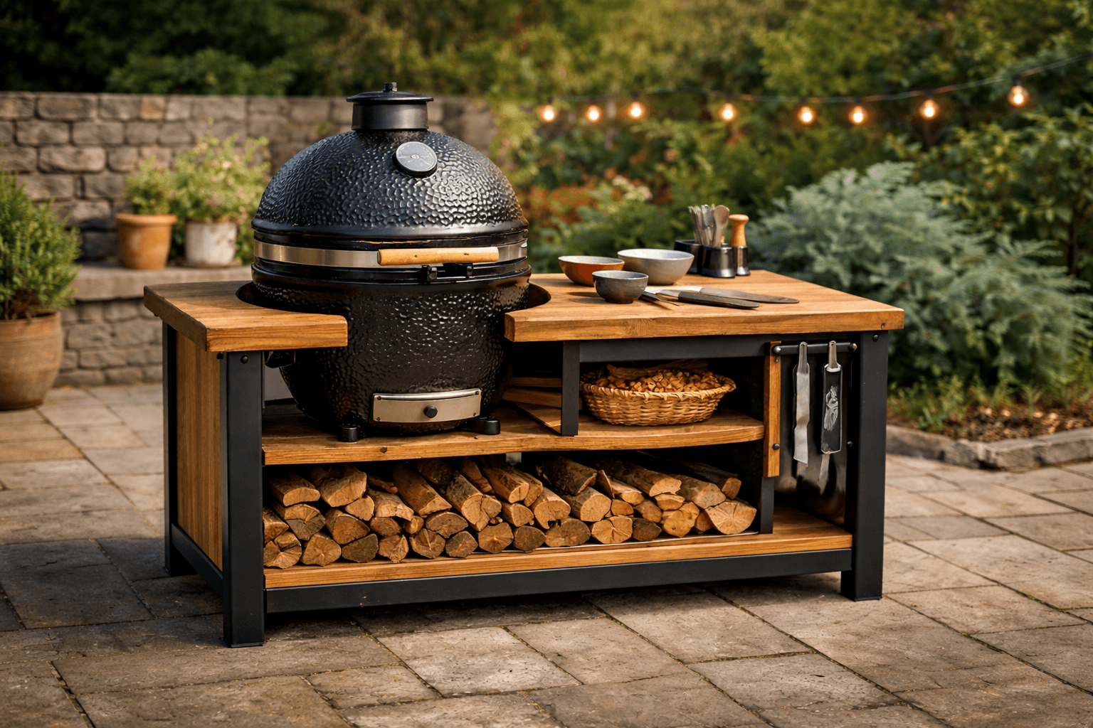 kamado tafel voorbeeld