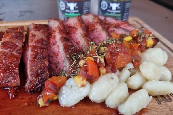 Picanha gegrilled op de kamado